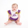 Pavilion Gift Company - Purple & Gold - #1 Fan Onesie Dress 0-6 Months  - Leotards and Bodysuits - 2 of 4