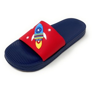 JEFFRICO Boys Comfort Sandals Kids Slip On Lightweight EVA Water Shower Pool Beach Sandals Slides - 1 of 4