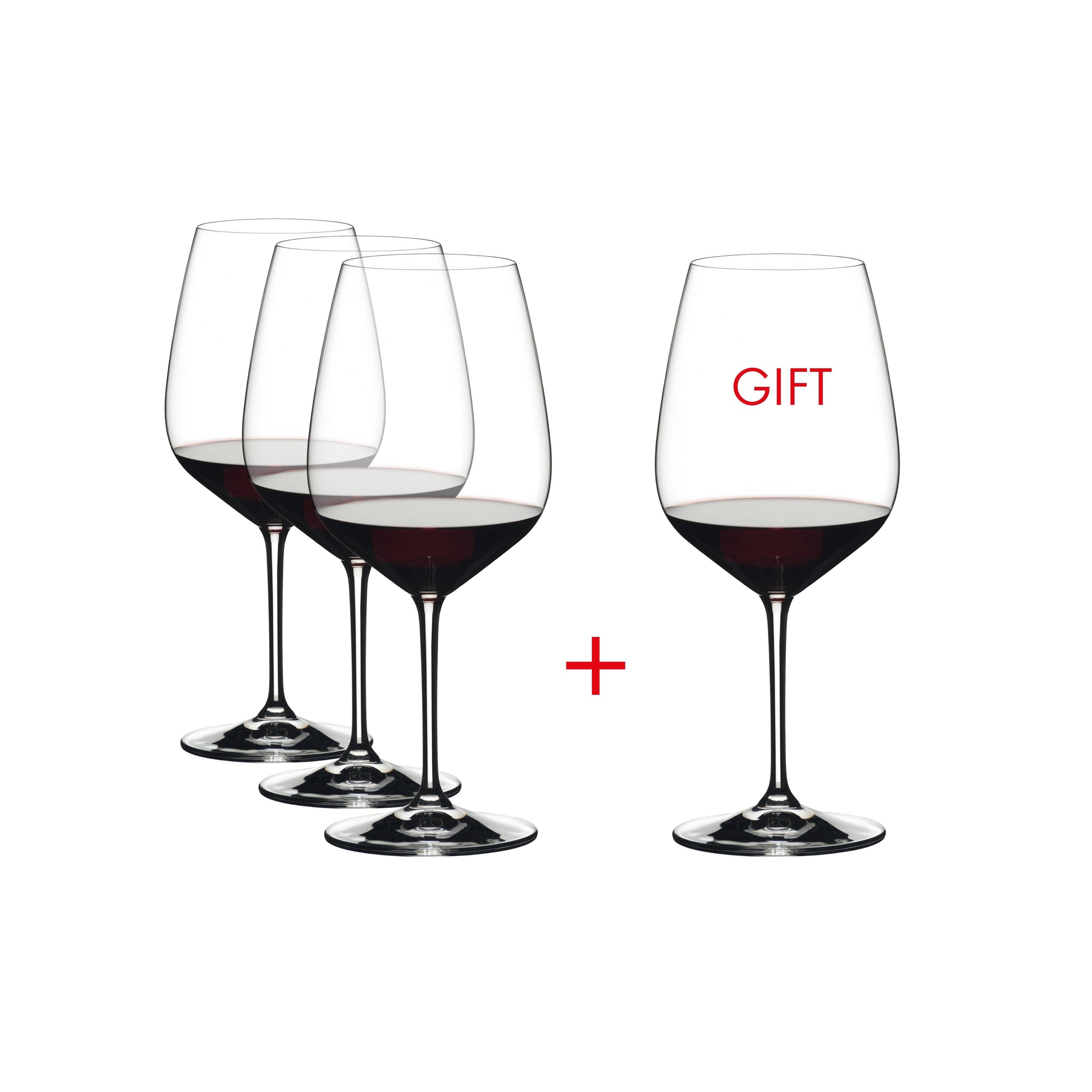 Riedel (Set of 4) 28.25 et of 5fl oz Extreme Cabernet Wine Glasses