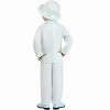 HalloweenCostumes.com Toddler Blue Tuxedo Outfit for Boys, Classy Halloween Suit Costume, Sharp-looking Top Hat for kids - 2 of 4