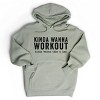 Simply Sage Market Women's Graphic Hoodie Kinda Wanna Workout Kinda Wanna Take A Nap - 2 of 3