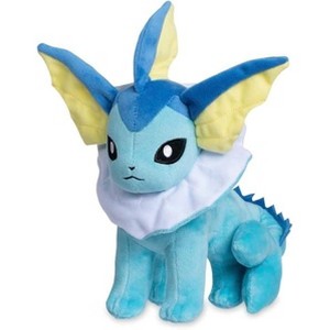 Pokemon Center: Vaporeon Poké Plush, 10 ½ Inch - 1 of 4