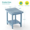 Sonkuki HIPS Waterproof Shower Benches for Inside with Shower Head Holder for Spa, Bath, Shaving Legs - 3 of 4