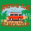 Men's Design By Humans Surfing Dad Like A Normal Dad But Cooler By T-Shirt - 2 of 2