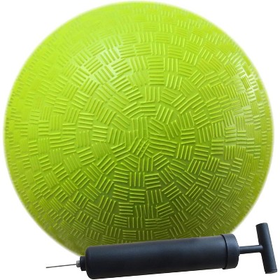 Hachikiko 10-Inch Playground Ball with Air Pump – Heavy-Duty PVC for School, Gym, Camp & Kids’ Outdoor Games