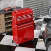 8-Drawer Rolling Tool Cabinet - Red, Durable Metal Construction, for Garage/Workshop - 2 of 4