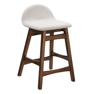 Modway Juno Wood Counter Stool - Set of 2 - 1 of 4