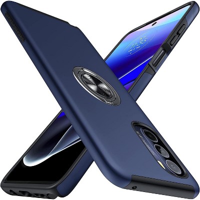 Entronix Case Compatible with Moto G Stylus 2022 - 360° Circular Ring Gripstand