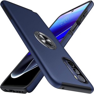 Entronix Case Compatible with Moto G Stylus 2022 - 360° Circular Ring Gripstand - 1 of 4