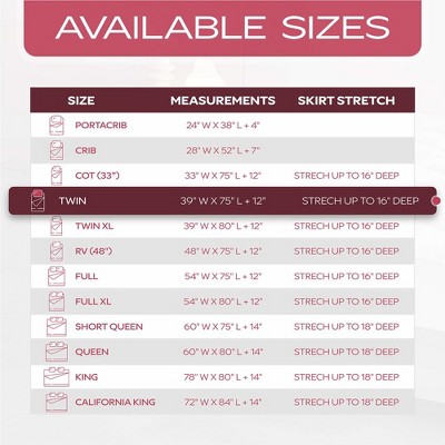 Twin Size White Cotton Sateen Down Alternative Mattress Pad