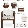 CAVINAS 7 Piece Patio Furniture Set Rectangular Outdoor Dining Simple Outdoor Dining Sets with 6 Chairs for Patio - 2 of 4