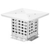 304 Stainless Steel Chimney Cap Cover - Adjustable Fireplace Flue Vent Top with Metal Strips, Screws & Gloves Included - 2 of 4
