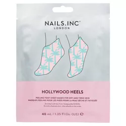 Nails Inc. Hollywood Heels Hydrating Foot Mask - 0.6 fl oz