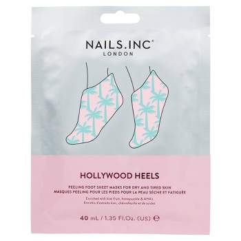 Nails Inc. Hollywood Heels Hydrating Foot Mask - 0.6 fl oz