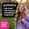 NatureWise Hair Growth Plus - Hair Growth Supplements Women & Men - With Clinically Tested AnaGain Nu + No Biotin - Sugar Free - 3 of 4