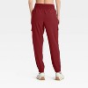Women's Active Light Mid-Rise Cargo Jogger Pants - All In Motion™ - 2 of 4