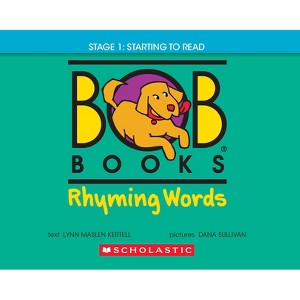 Bob Books - Rhyming Words Hardcover Bind-Up Phonics, Ages 4 and Up, Kindergarten (Stage 1: Starting to Read) - by  Lynn Maslen Kertell - 1 of 1