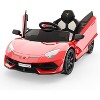Garvee 12V Licensed Lamborghini Kids Electric Ride-On Car with Remote Control LED Lights and Sound System - 2 of 4