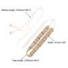 Unique Bargains Handmade Rhinestone Wedding Dress Accessories Bridal Belt with Ribbon - 2 of 4