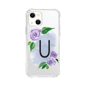 OTM Essentials Apple iPhone 15/iPhone 14/iPhone 13 Monogram Clear Tough Edge Floral Case - 1 of 4