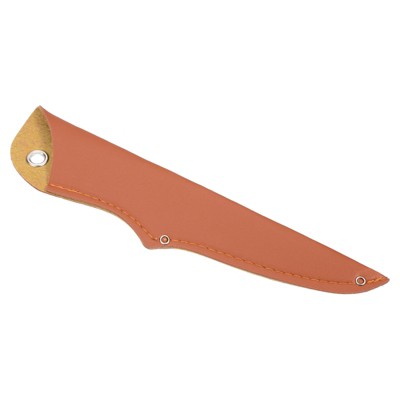 Unique Bargains PU Leather Felt Lining Blade Protection Knife Sheaths