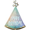 LoonBalloon 36 Inch Pastel Dream Party Hat Birthday Balloon with 4 latex balloons- Festive & Unique - 2 of 2