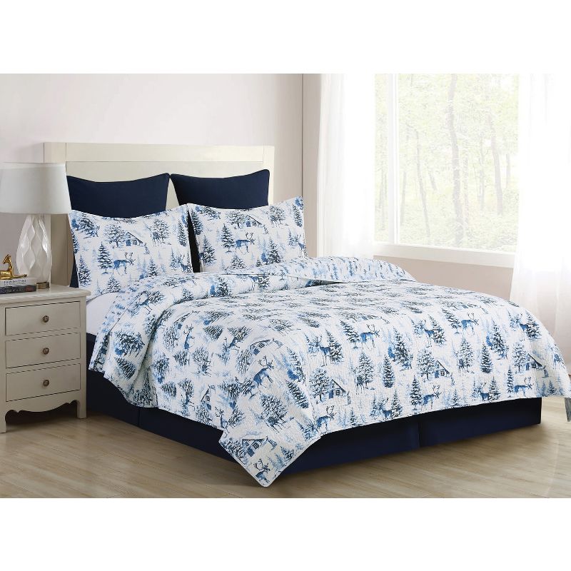 C&F Home Frasier Cotton Quilt Set  - Reversible and Machine Washable, 3 of 10