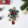 Unique Bargains Christmas Brooches CZ0472-2 Alloy Dripping Wax Black 1 Pc - 2 of 4
