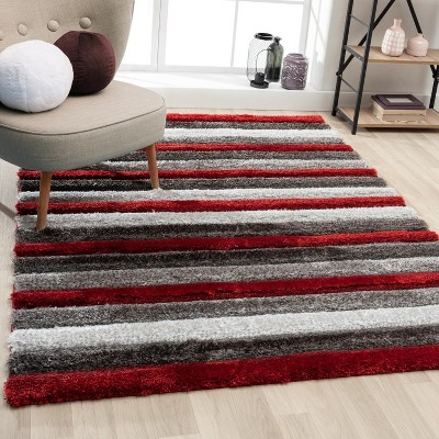 Lantanas Geometric Abstract Area Rug