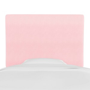 Full Kids Upholstered Headboard Duck Light Pink - Pillowfort