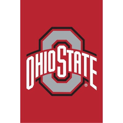 Evergreen Ohio State University House Applique Flag- 28 X 44 Inches ...