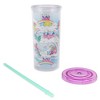 Silver Buffalo My Little Pony Dream Castle 20-Ounce Carnival Cup With Lid and Straw - 3 of 4