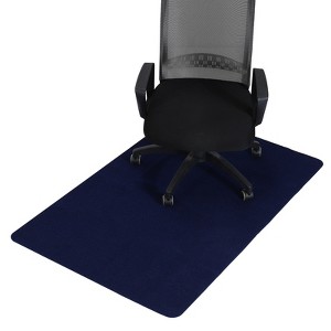 Unique Bargains Office Multi-Purpose Non-Slip Protective Chair Mat for Hardwood Floors 55" x 35" - 1 of 3