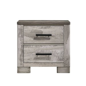 Adam 2 Drawer Nightstand Gray - Picket House Furnishings - 1 of 4