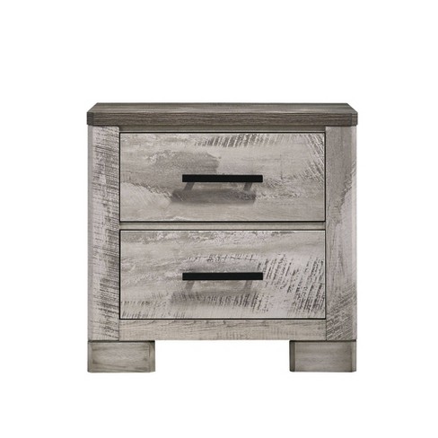 Adam 2 Drawer Nightstand Gray Picket House Furnishings Target