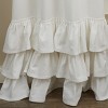 Park Designs White Ruffled Curtain Panels 72''X84'' - 3 of 3