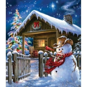 Sunsout Christmas Cheer 550 pc  Christmas Jigsaw Puzzle 57148 - 1 of 4