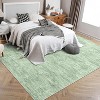 Acekool Modern Washable Area Rug, Soft Non Slip Minimalist Low Pile Carpet for Living Room, Bedroom, Dorm - 2 of 4