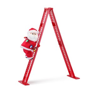 Mr. Christmas 17" Tabletop Super Climber Animated LED Musical Christmas Decoration - 1 of 3