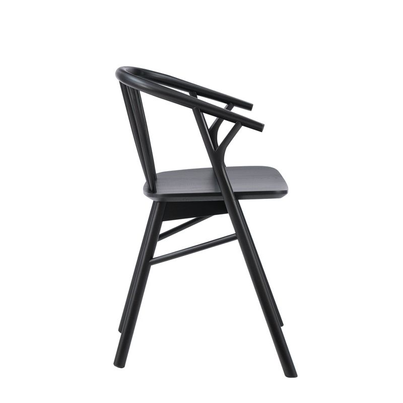 Stinson Windsor Dining Chair Black - Linon, 5 of 12