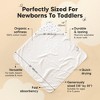 Lyra Muslin Baby Towels with Hoods for Newborn Girls, Boys, 100% Organic Cotton Soft Hooded Baby Bath Towels - 3 of 4