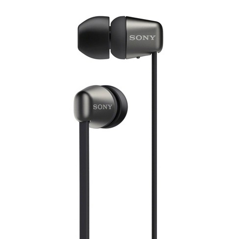 Sony WHCH720N Wireless Over The Ear Noise Canceling Headphones with 2  Microphones (Black) Bundle with Headphone Hanger Mount with Built-in Cable