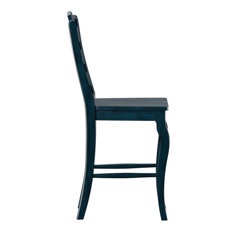 Set of 2 24" South Hill French Ladder Back Counter Chairs - Inspire Q, 5 of 16