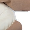 Gulches Foldable Cat Tunnel Bed with Washable Design, Comes with Hanging Toys and Mat, Coffee Brown Color - 4 of 4