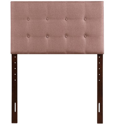 Passion Furniture Super Nova Brown Twin Upholstered Tufted Panel ...