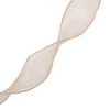 Unique Bargains Ribbon Plain Fishtail Organza Simple Style Polyester 354.33"x1.57" 1Pcs - 3 of 3