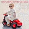 Jojoka Kids Ride-On Bubble Car | 6V Battery-Powered Electric 3 Wheels Motorcycle w/ Headlights, Music, Pedal, Forward/Reverse - 2 of 4