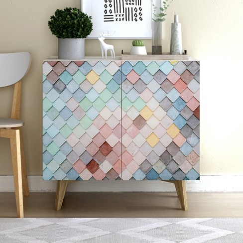 Multi color accent deals cabinet