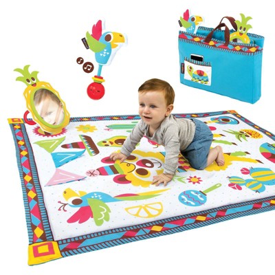 Yookidoo 2-in-1 Fiesta Activity Playmat to Bag