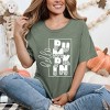 Simply Sage Market Women's Hello Pumpkin Square Short Sleeve Garment Dyed Tee - 2 of 4